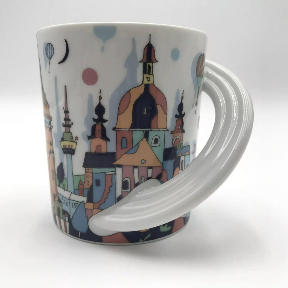 Rosenthal Nr.29 Heidelberg Mannheim Gerhard Hofmann Mug Coffee Cup Collectible